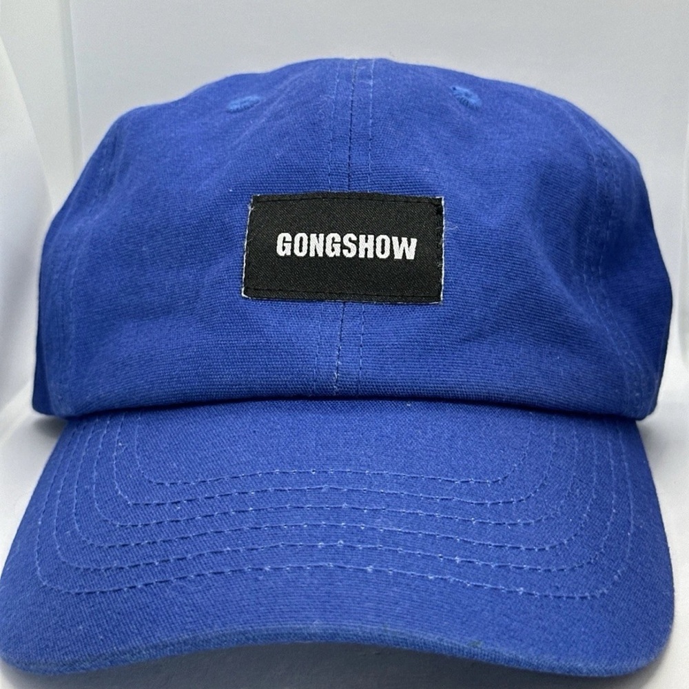 Blue GONGSHOW Snapback Hat Cap Rare sports hockey lifestyle apparel fashion